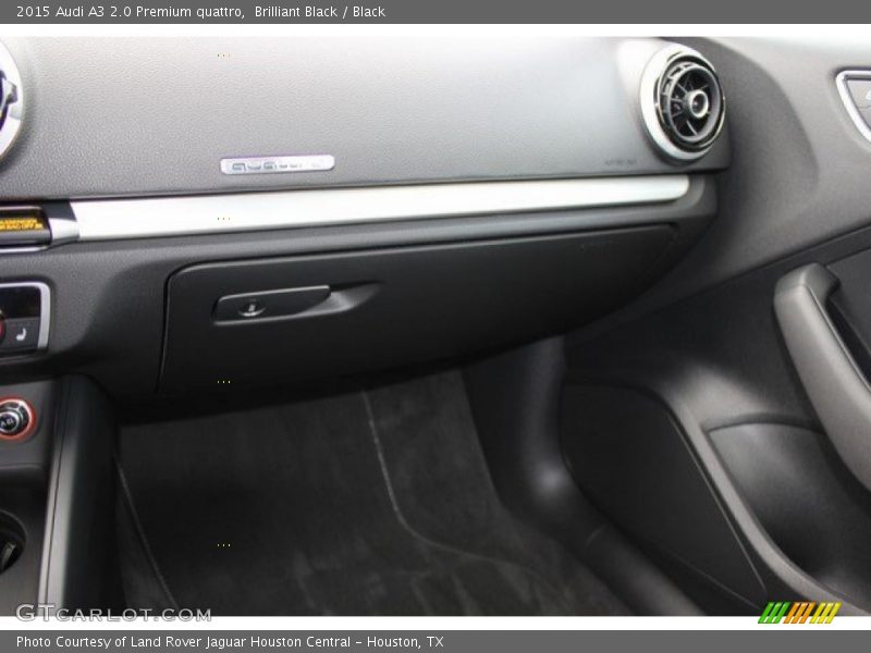 Brilliant Black / Black 2015 Audi A3 2.0 Premium quattro