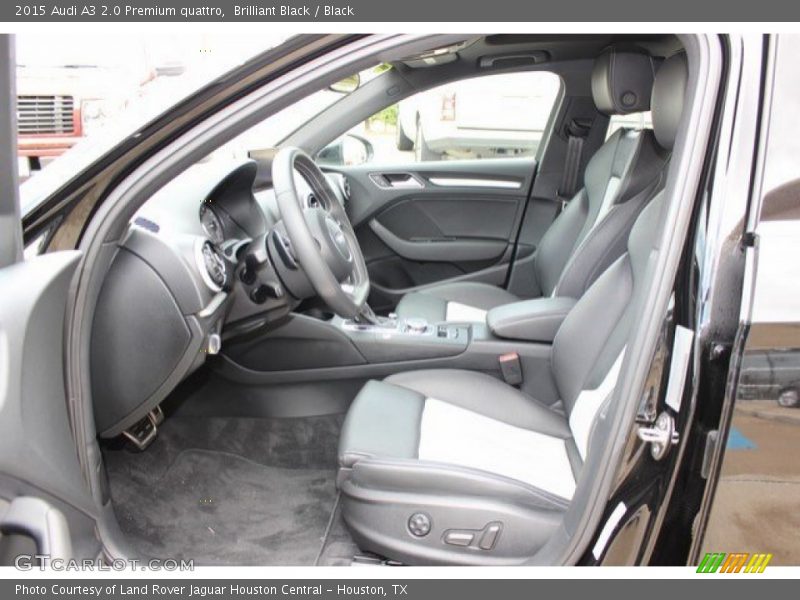 Brilliant Black / Black 2015 Audi A3 2.0 Premium quattro
