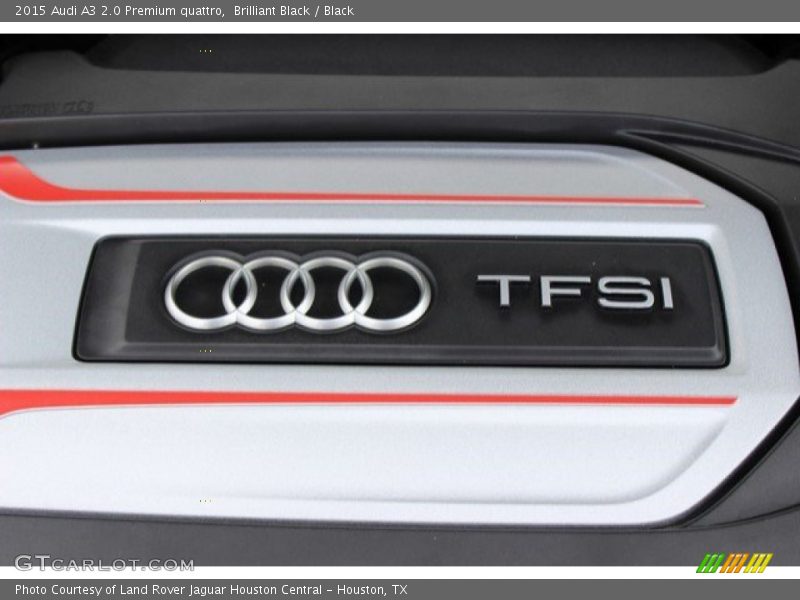 Brilliant Black / Black 2015 Audi A3 2.0 Premium quattro