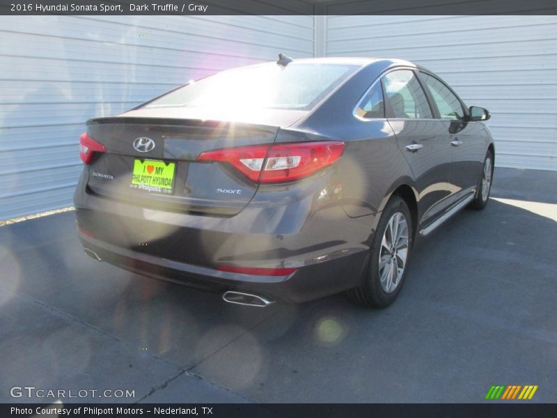 Dark Truffle / Gray 2016 Hyundai Sonata Sport