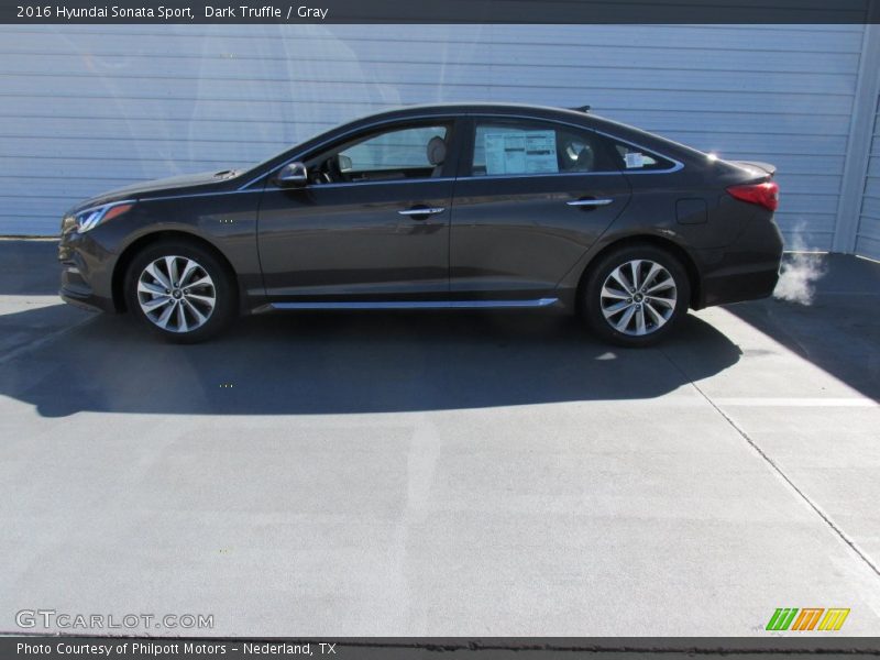 Dark Truffle / Gray 2016 Hyundai Sonata Sport