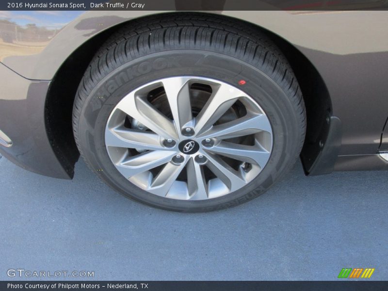 Dark Truffle / Gray 2016 Hyundai Sonata Sport