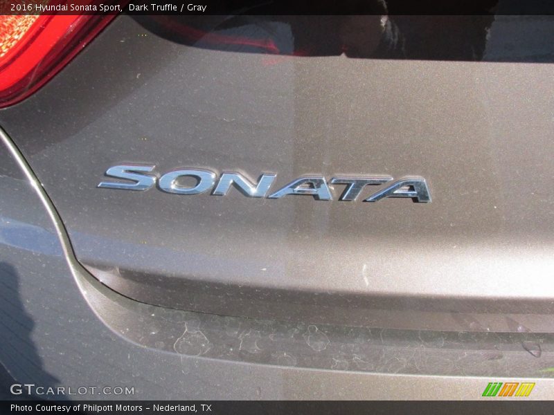 Dark Truffle / Gray 2016 Hyundai Sonata Sport