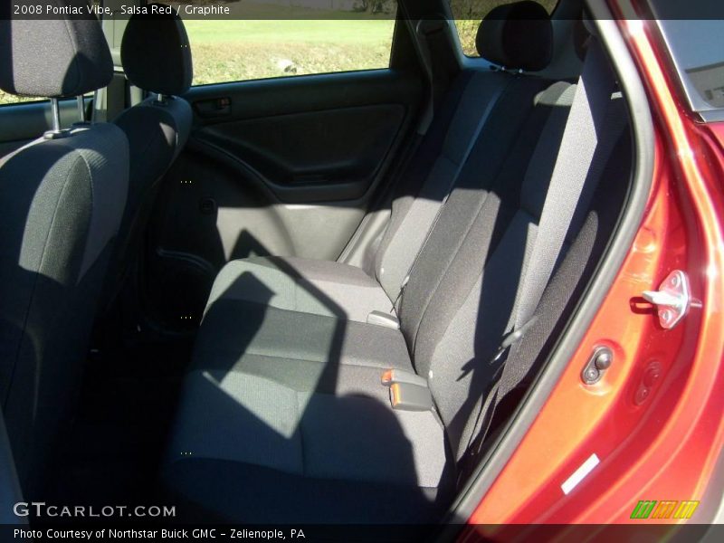 Salsa Red / Graphite 2008 Pontiac Vibe