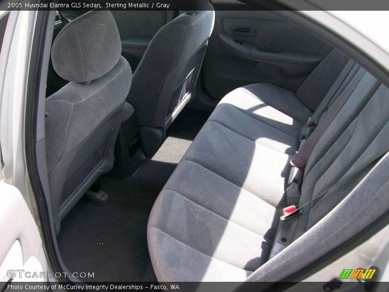 Sterling Metallic / Gray 2005 Hyundai Elantra GLS Sedan
