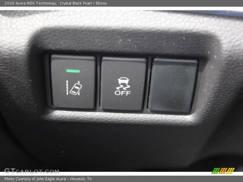 Crystal Black Pearl / Ebony 2016 Acura MDX Technology