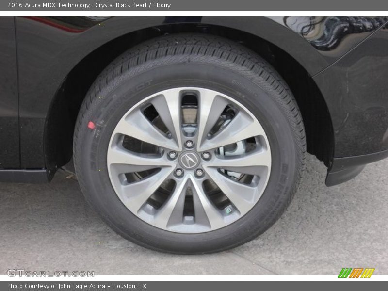Crystal Black Pearl / Ebony 2016 Acura MDX Technology