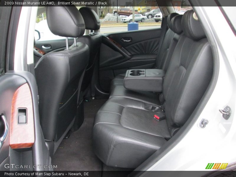 Brilliant Silver Metallic / Black 2009 Nissan Murano LE AWD