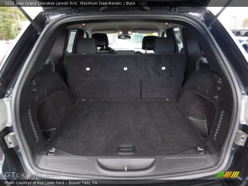 Maximum Steel Metallic / Black 2012 Jeep Grand Cherokee Laredo 4x4