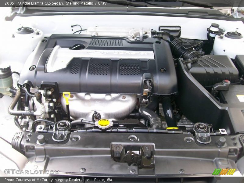 Sterling Metallic / Gray 2005 Hyundai Elantra GLS Sedan