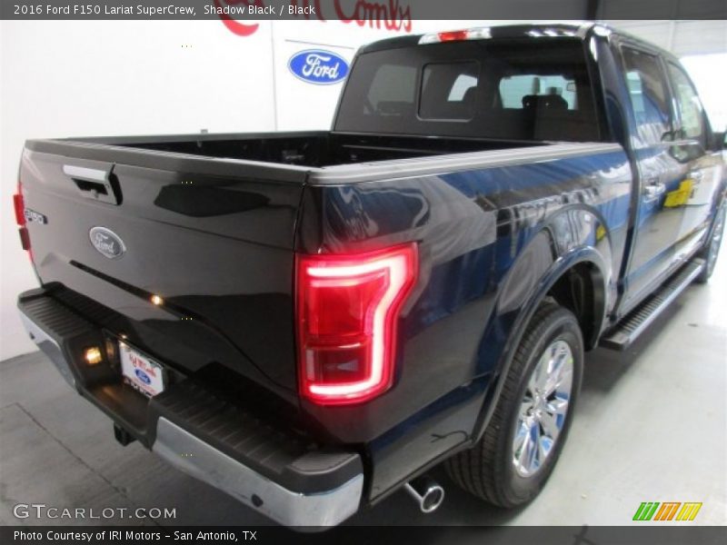 Shadow Black / Black 2016 Ford F150 Lariat SuperCrew