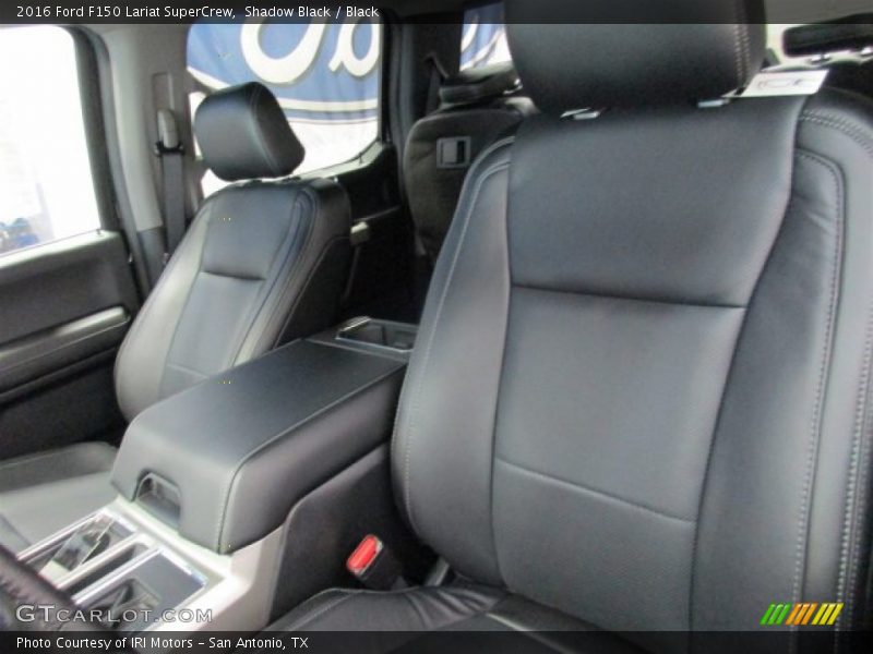 Shadow Black / Black 2016 Ford F150 Lariat SuperCrew