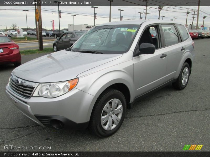 Spark Silver Metallic / Black 2009 Subaru Forester 2.5 X