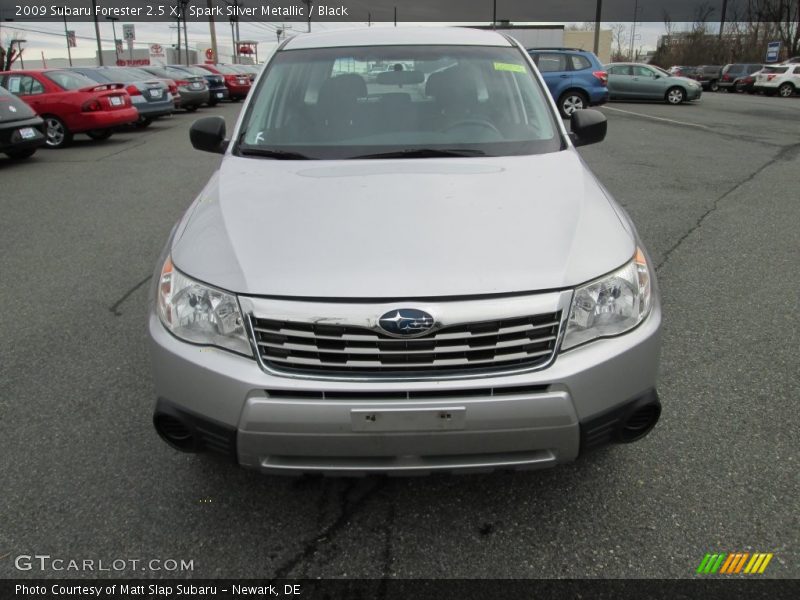 Spark Silver Metallic / Black 2009 Subaru Forester 2.5 X