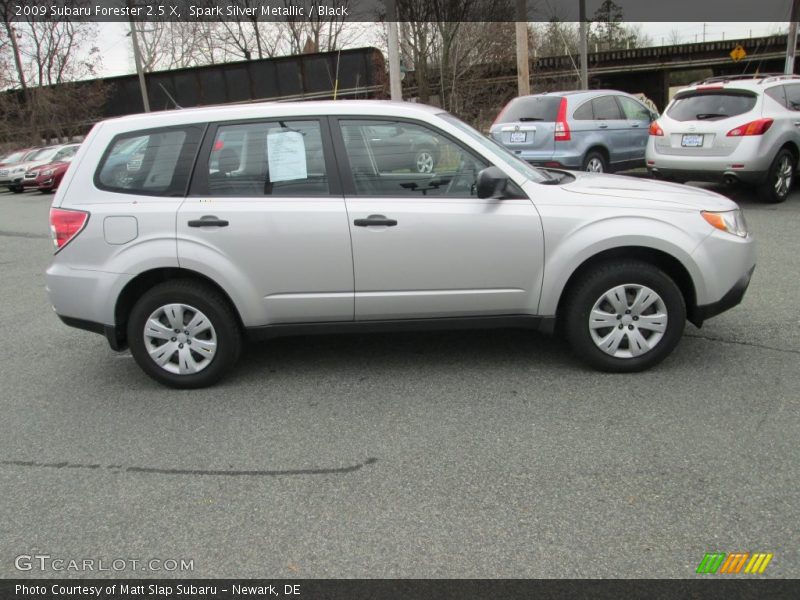 Spark Silver Metallic / Black 2009 Subaru Forester 2.5 X