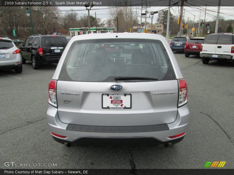 Spark Silver Metallic / Black 2009 Subaru Forester 2.5 X