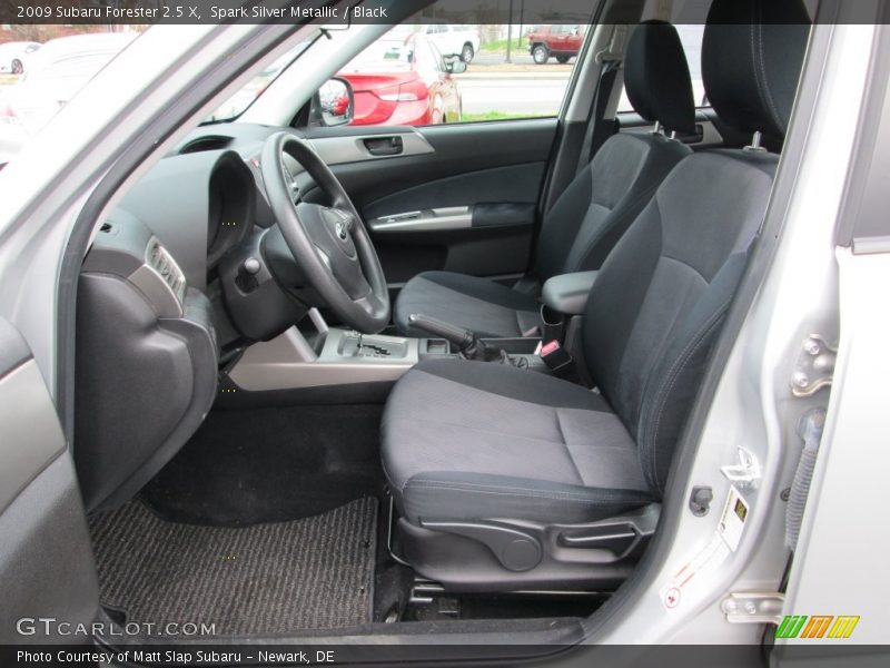 Spark Silver Metallic / Black 2009 Subaru Forester 2.5 X
