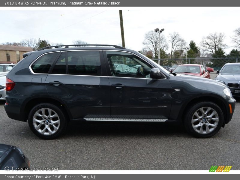 Platinum Gray Metallic / Black 2013 BMW X5 xDrive 35i Premium