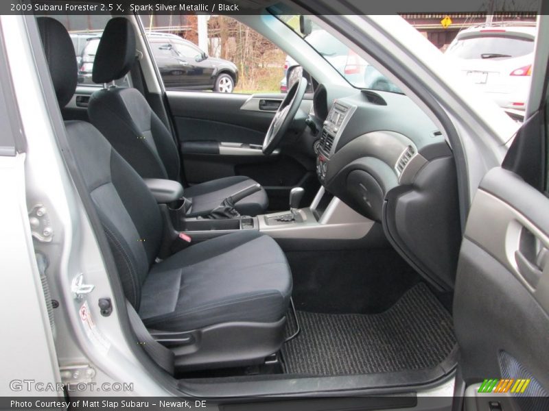 Spark Silver Metallic / Black 2009 Subaru Forester 2.5 X