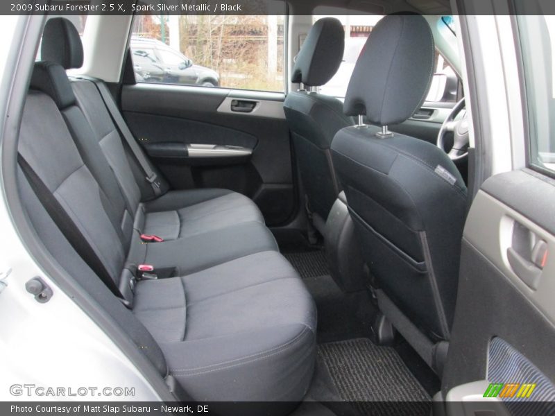Spark Silver Metallic / Black 2009 Subaru Forester 2.5 X