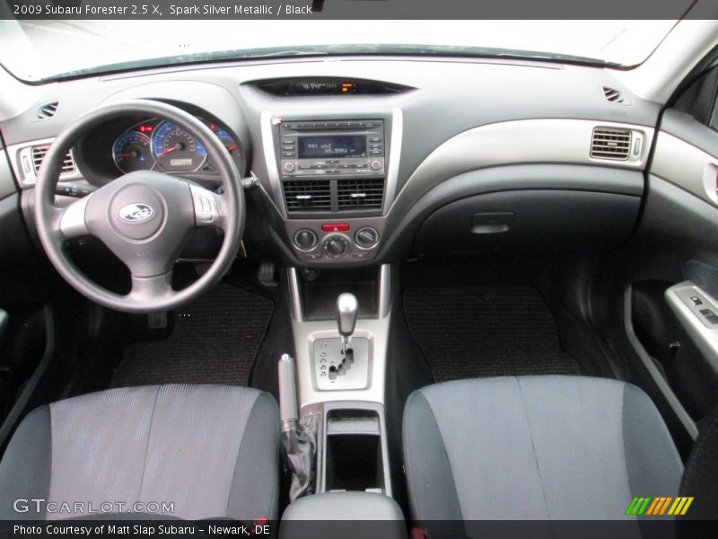 Spark Silver Metallic / Black 2009 Subaru Forester 2.5 X