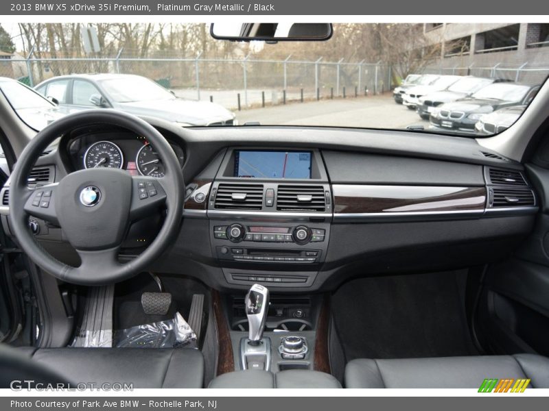 Platinum Gray Metallic / Black 2013 BMW X5 xDrive 35i Premium