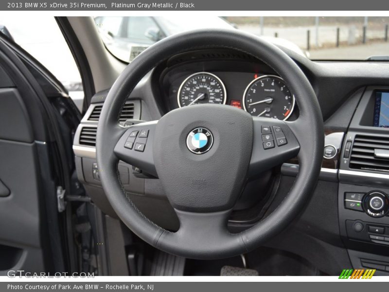 Platinum Gray Metallic / Black 2013 BMW X5 xDrive 35i Premium