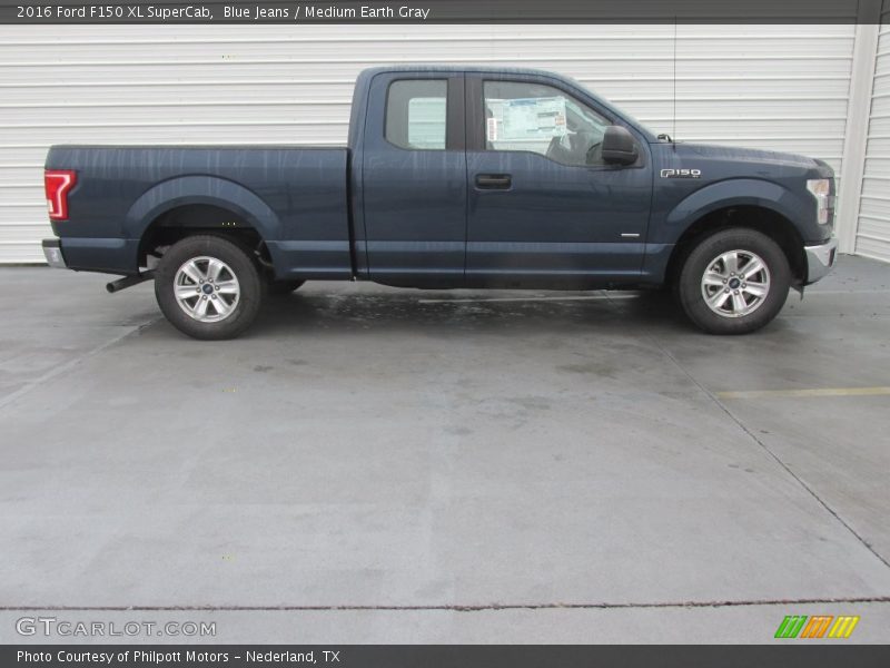  2016 F150 XL SuperCab Blue Jeans