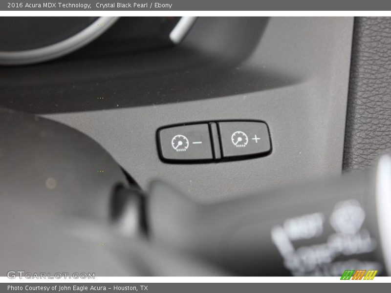 Crystal Black Pearl / Ebony 2016 Acura MDX Technology