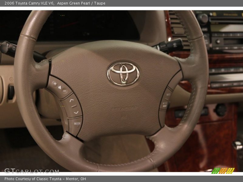Aspen Green Pearl / Taupe 2006 Toyota Camry XLE V6