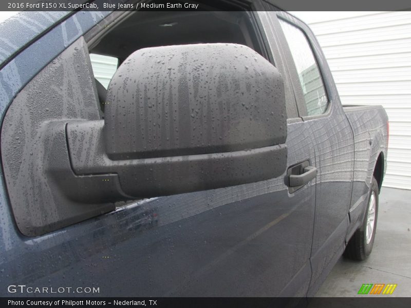 Blue Jeans / Medium Earth Gray 2016 Ford F150 XL SuperCab