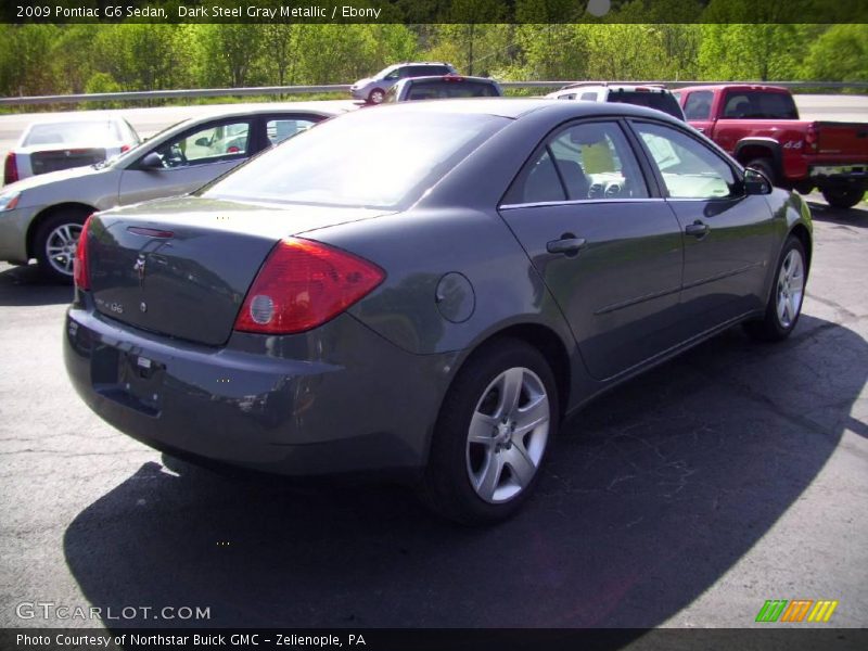 Dark Steel Gray Metallic / Ebony 2009 Pontiac G6 Sedan