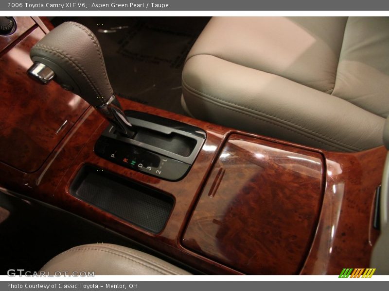 Aspen Green Pearl / Taupe 2006 Toyota Camry XLE V6