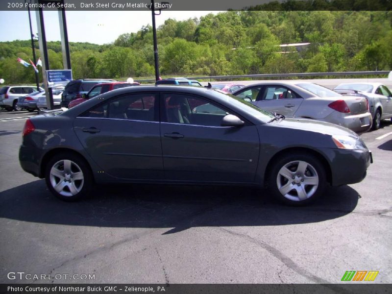 Dark Steel Gray Metallic / Ebony 2009 Pontiac G6 Sedan
