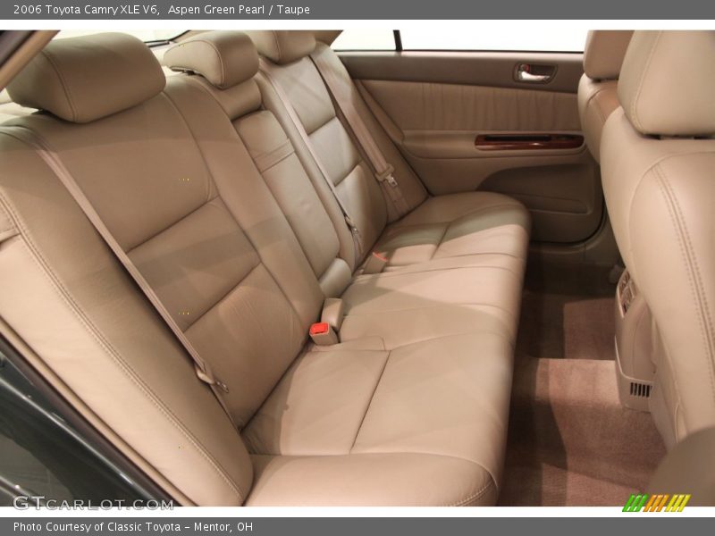 Aspen Green Pearl / Taupe 2006 Toyota Camry XLE V6