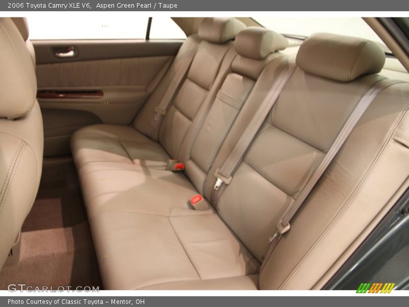 Aspen Green Pearl / Taupe 2006 Toyota Camry XLE V6