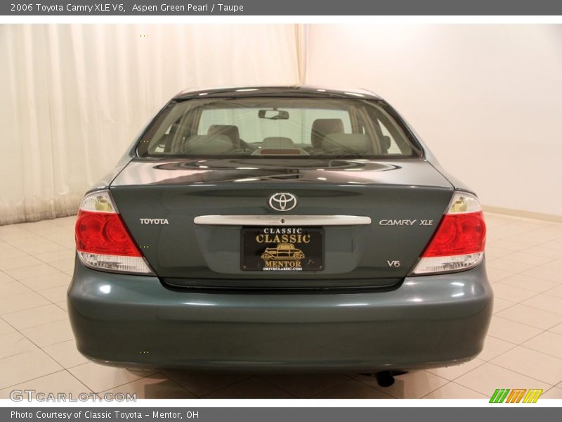 Aspen Green Pearl / Taupe 2006 Toyota Camry XLE V6