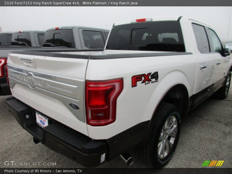 White Platinum / King Ranch Java 2016 Ford F150 King Ranch SuperCrew 4x4