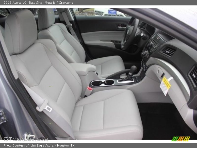 Slate Silver Metallic / Graystone 2016 Acura ILX