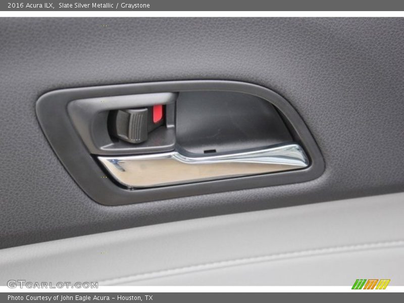 Slate Silver Metallic / Graystone 2016 Acura ILX