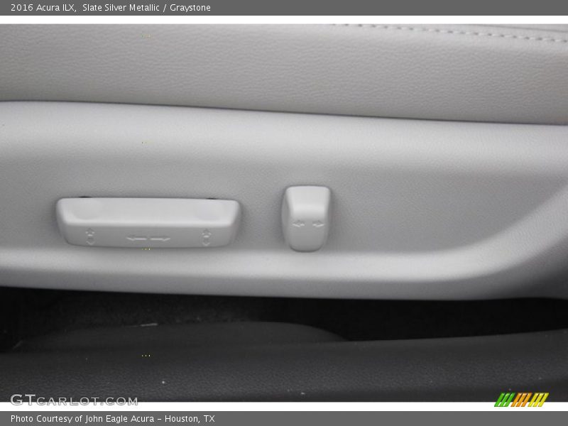 Slate Silver Metallic / Graystone 2016 Acura ILX