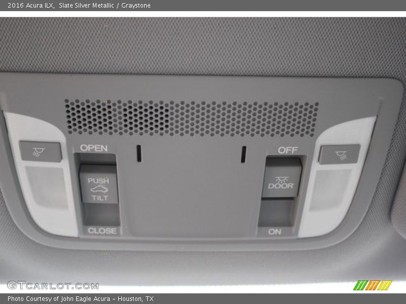 Slate Silver Metallic / Graystone 2016 Acura ILX