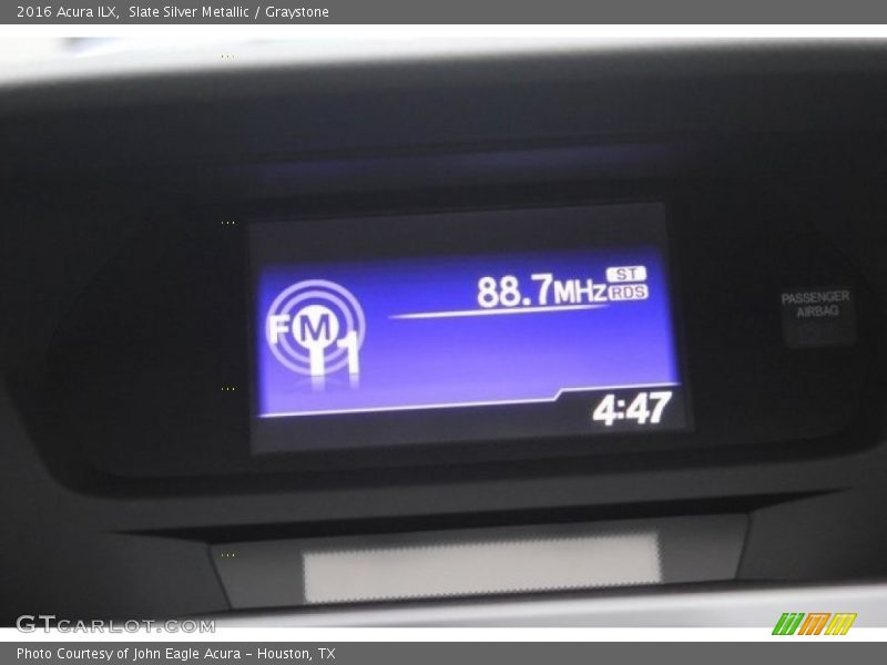 Slate Silver Metallic / Graystone 2016 Acura ILX