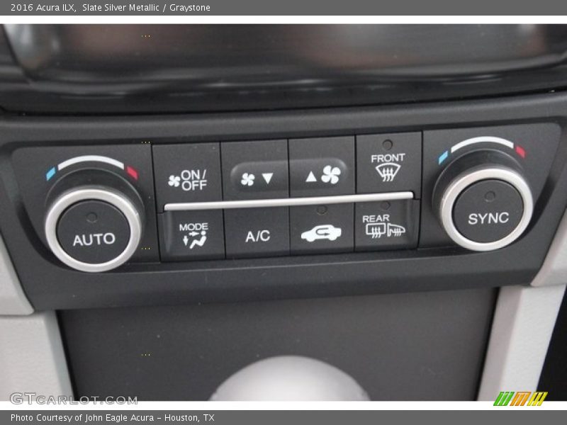 Slate Silver Metallic / Graystone 2016 Acura ILX