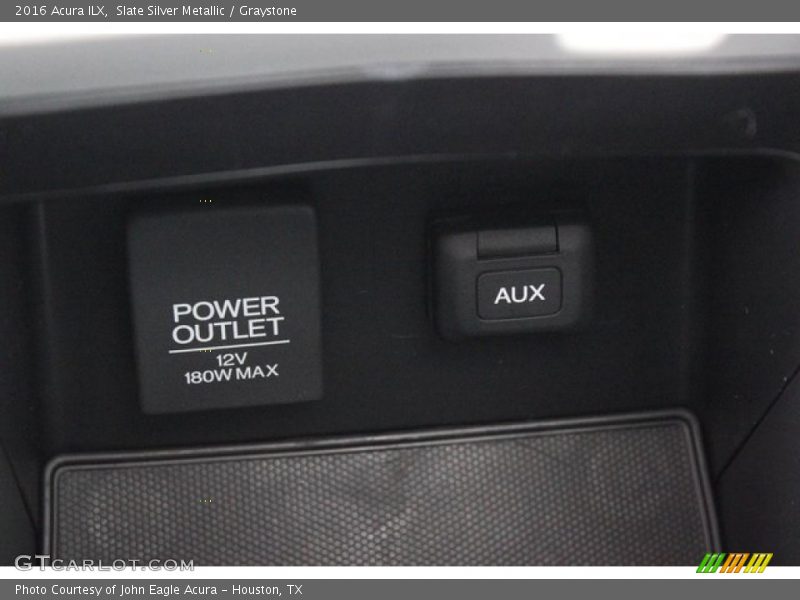 Slate Silver Metallic / Graystone 2016 Acura ILX