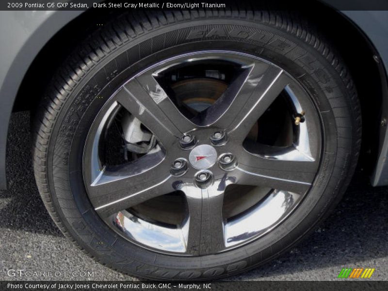 Dark Steel Gray Metallic / Ebony/Light Titanium 2009 Pontiac G6 GXP Sedan