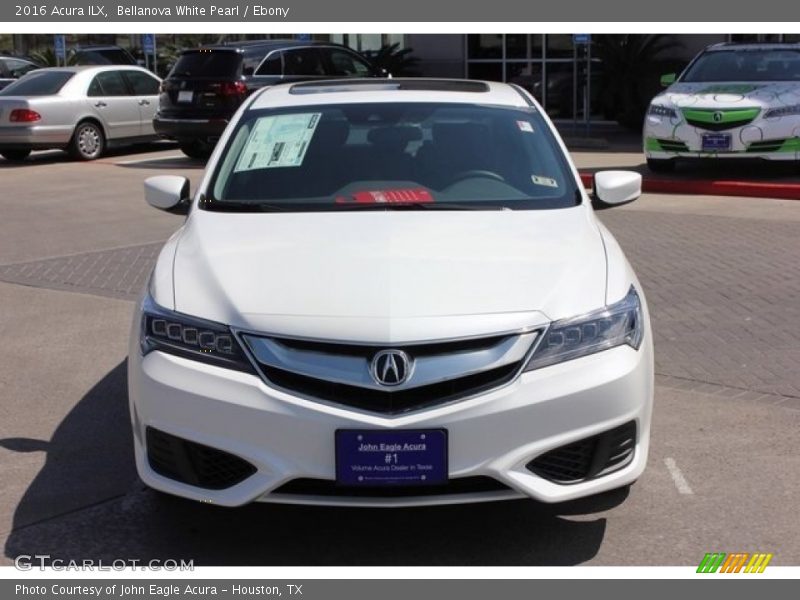 Bellanova White Pearl / Ebony 2016 Acura ILX