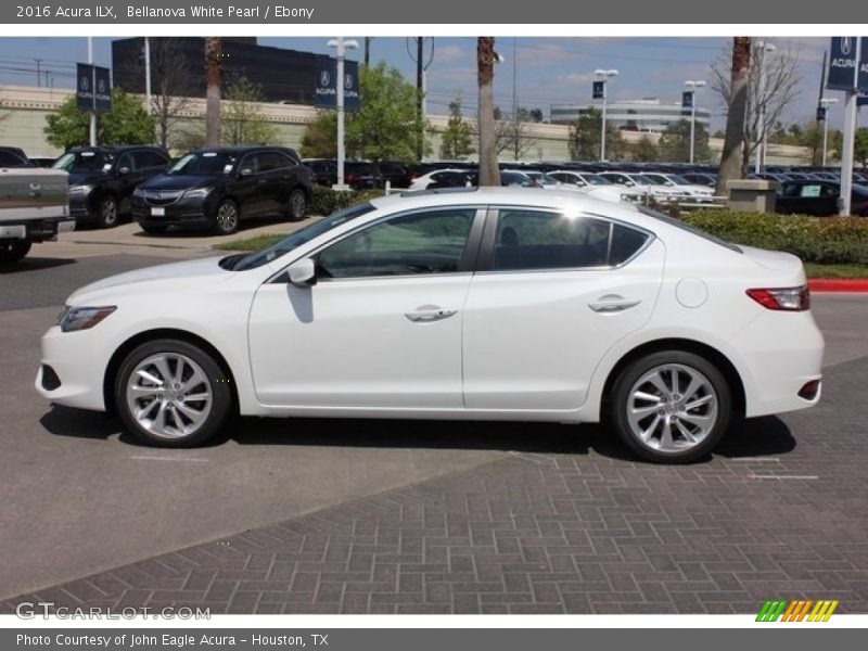 Bellanova White Pearl / Ebony 2016 Acura ILX