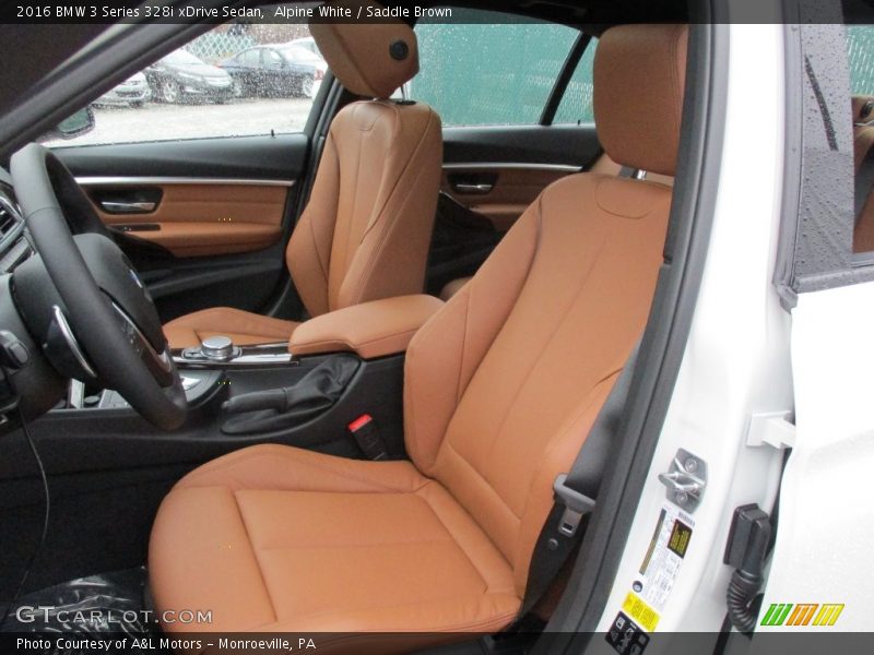 Front Seat of 2016 3 Series 328i xDrive Sedan