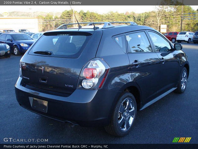 Carbon Gray Metallic / Ebony 2009 Pontiac Vibe 2.4